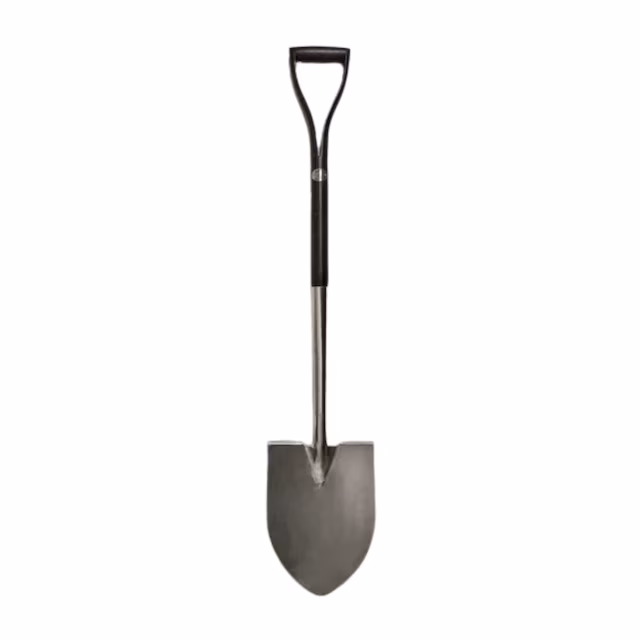 Large garden shovel